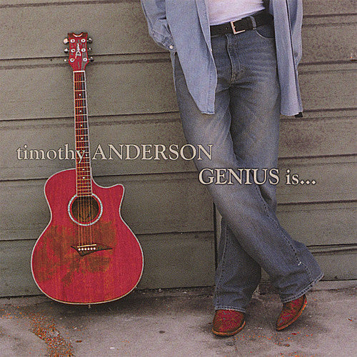 the album cover for Timothy Anderson - Genius Is