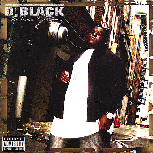 the album cover for D. Black - The Cause and Effect