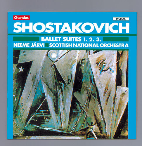 the album cover for Neeme JÃ¤rvi - Ballet Suites 1-3