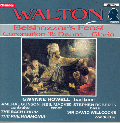 the album cover for David Willcocks - Belshazzar's Feast