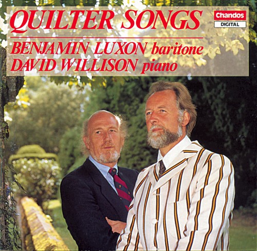 the album cover for Benjamin Luxon - Selected Songs