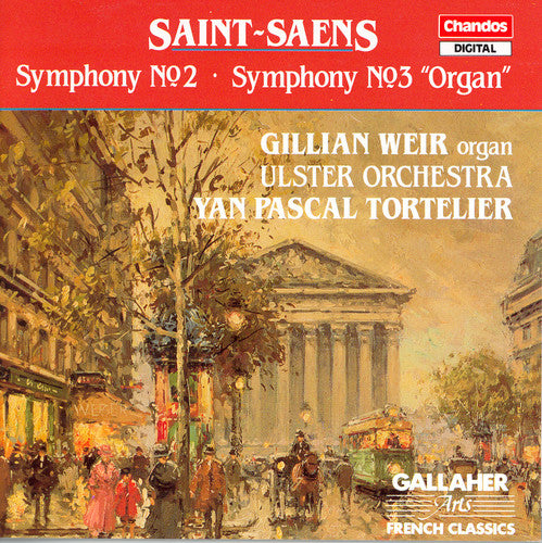 the album cover for Gillian Weir - Symphonies 2 & 3