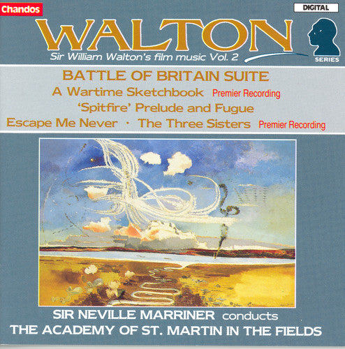 the album cover for NEVILLE MARRINER - Battle of Britain Suite / Spitfire Prelude