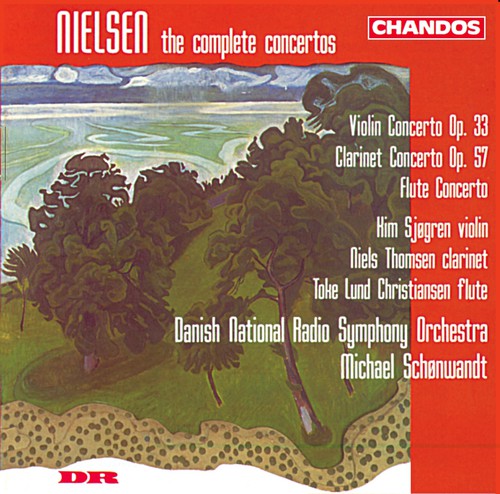 the album cover for Michael SchÃ¸nwandt - Violin Concerto
