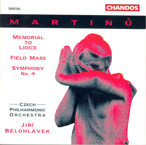 the album cover for JirÃ­ BelohlÃ¡vek - Memorial to Lidice / Fields Mass