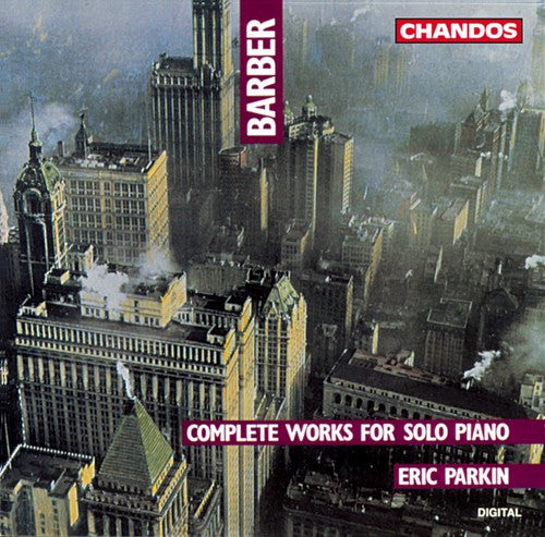 the album cover for Eric Parkin - Excursions / Nocturne / Sonata