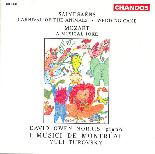 the album cover for David Owen Norris - Carnival of Animals / Musical Joke