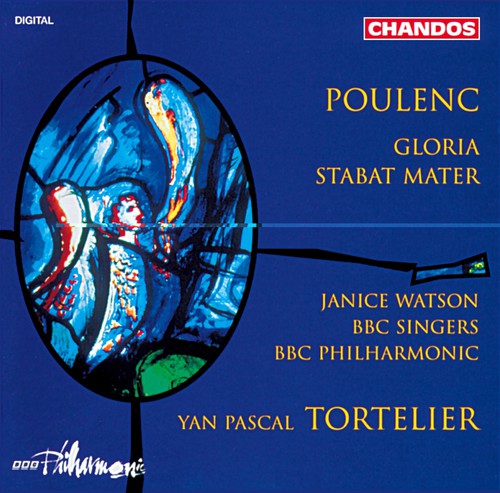 the album cover for Yan Pascal Tortelier - Stabat Mater / Gloria