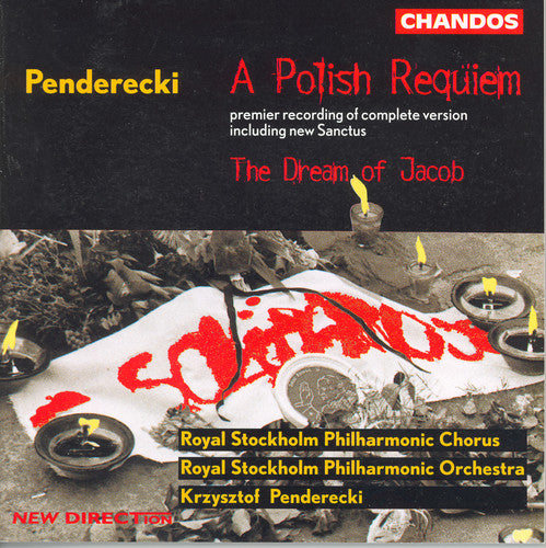 the album cover for Krzysztof Penderecki - Polish Requiem