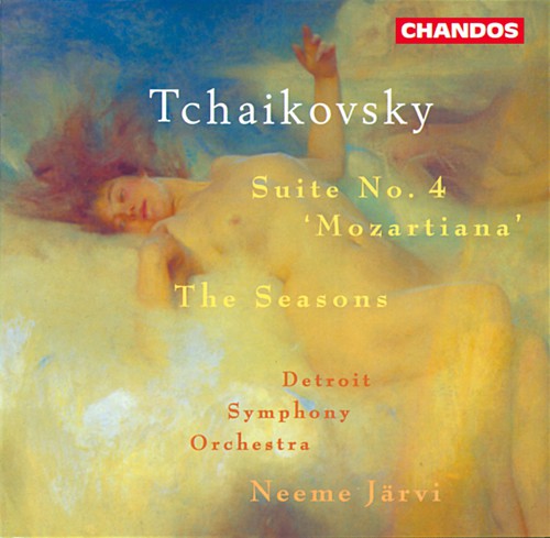 the album cover for Neeme JÃ¤rvi - Suite 4 in G Op 61 / Seasons Op 37