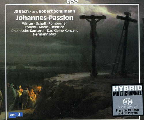 the album cover for Hermann Max - Johannes Passion