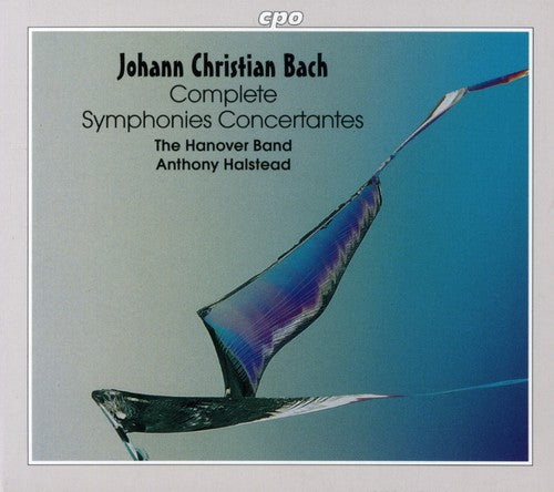 the album cover for J.C. BACH - Complete Symphonies Concertantes