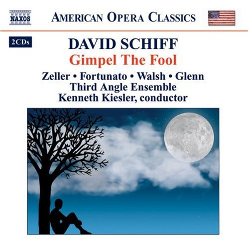 the album cover for Kenneth Kiesler - Gimpel the Fool