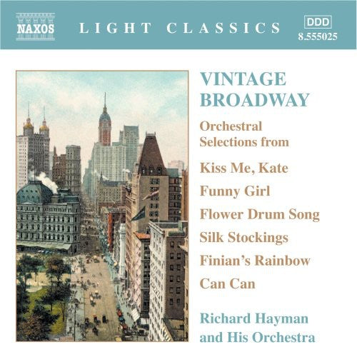 the album cover for Richard Hayman & His Orchestra - Vintage Broadway