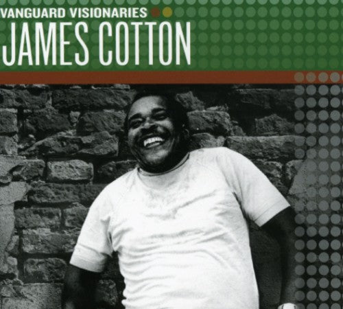 the album cover for James Cotton - Vanguard Visionaries