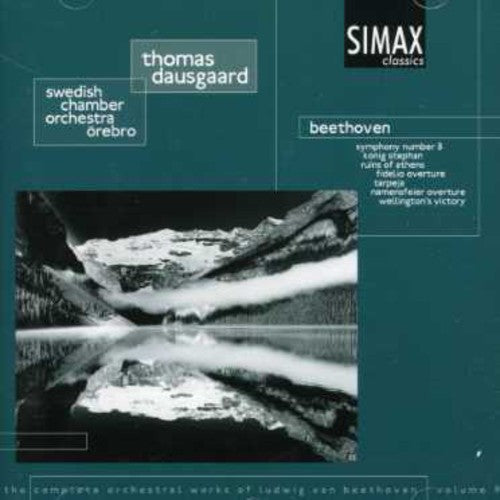 the album cover for L.V. Beethoven - Comp Orchestral Works 9: Sym 8 / Konig Stephan