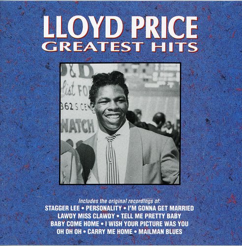 the album cover for Lloyd Price - Greatest Hits
