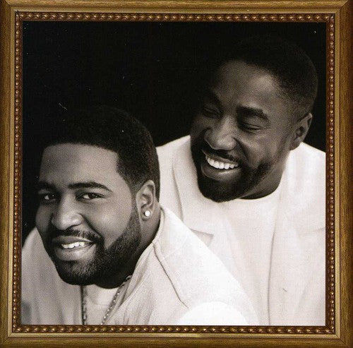 the album cover for Gerald Levert & Eddie - Something to Talk About