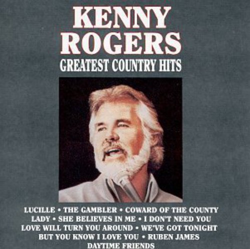 the album cover for Kenny Rogers - Greatest Country Hits