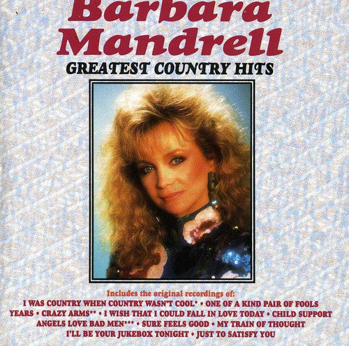 the album cover for Barbara Mandrell - Greatest Country Hits
