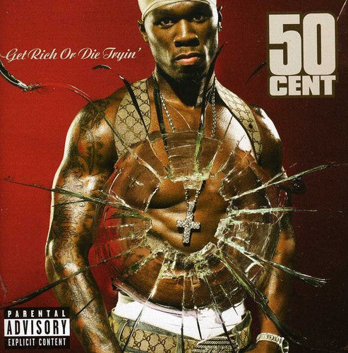 the album cover for 50 Cent - Get Rich Or Die Tryin [Import]