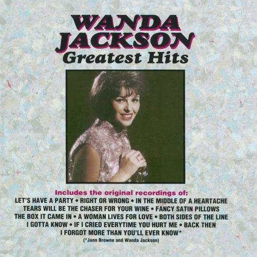 the album cover for Wanda Jackson - Greatest Hits