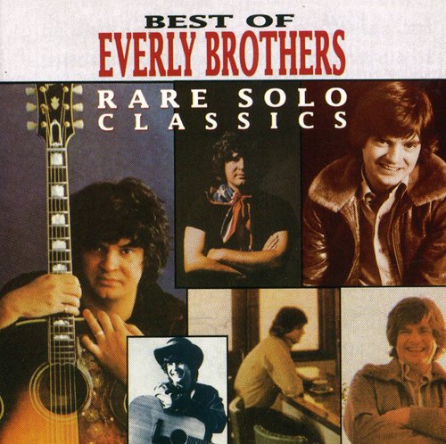 the album cover for The Everly Brothers - Rare Solo Classics
