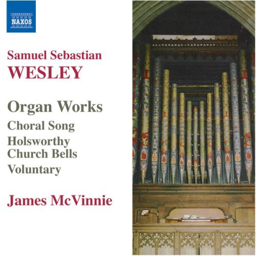 the album cover for James McVinnie - Organ Music