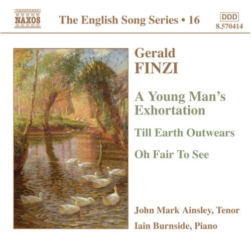 the album cover for John Mark Ainsley - Tenor Songs