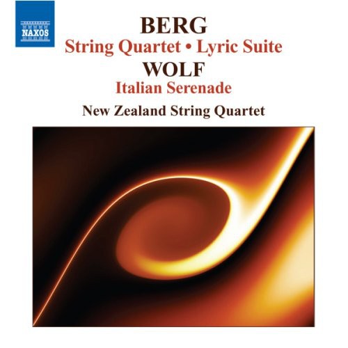 the album cover for New Zealand String Quartet - String Quartet Italian Serenade