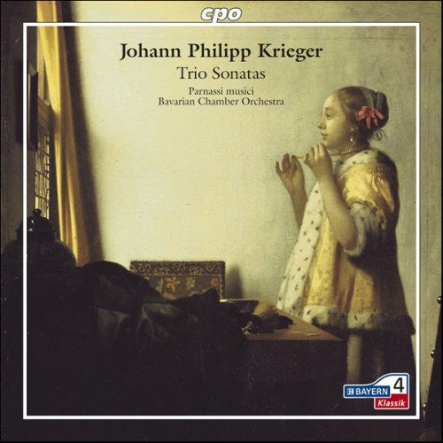 the album cover for J.P. KRIEGER - Trio Sonatas