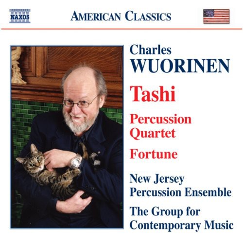 the album cover for C. WUORINEN - Tashi Fortune Percussion Quartet