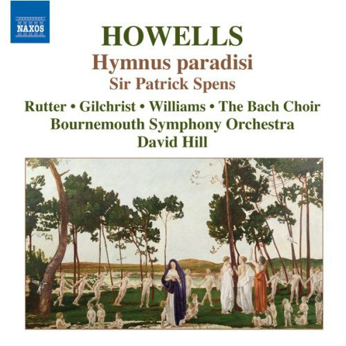 the album cover for David Hill - Hymnus Paradisi Sir Patrick Spens