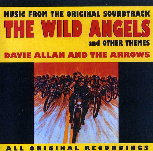 the album cover for Davie Allan & The Arrows - Wild Angels & Other Themes