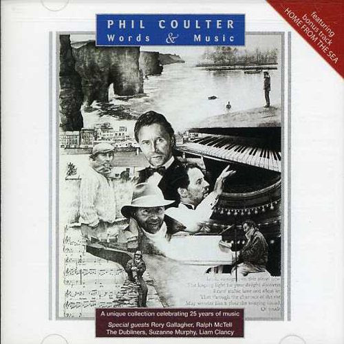 the album cover for Phil Coulter - Words & Music