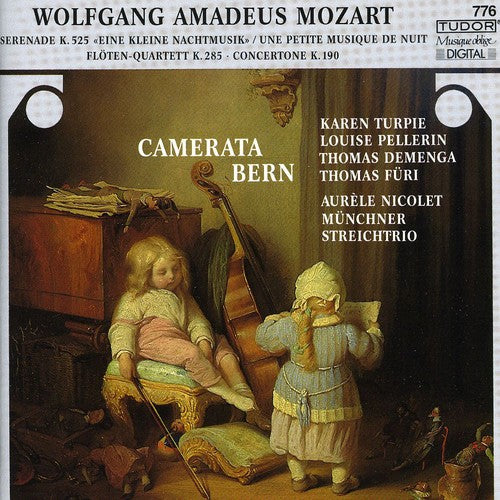 the album cover for Eine Kleine Nachtmusik - Kleine Nachtmusik KV 525 / Concertone KV 190