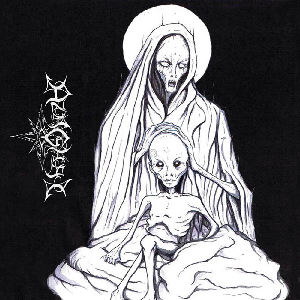 the album cover for Azaghal - Omega