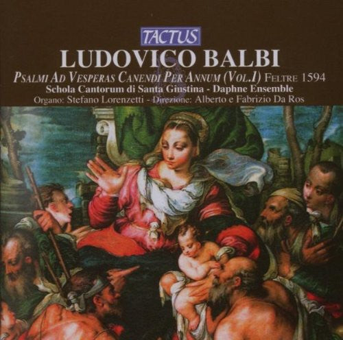 the album cover for Alberto e Fabrizio da Ros - Psalms for Vespers 1