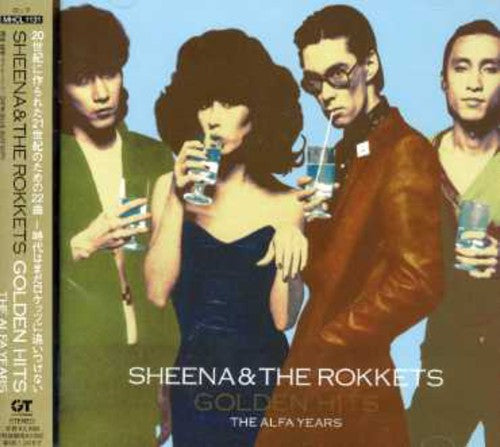 the album cover for Sheena & The Rockets - Golden Hits-The Alfa Years