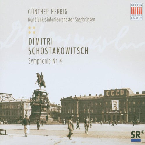 the album cover for D. SHOSTAKOVICH - Symphony 4