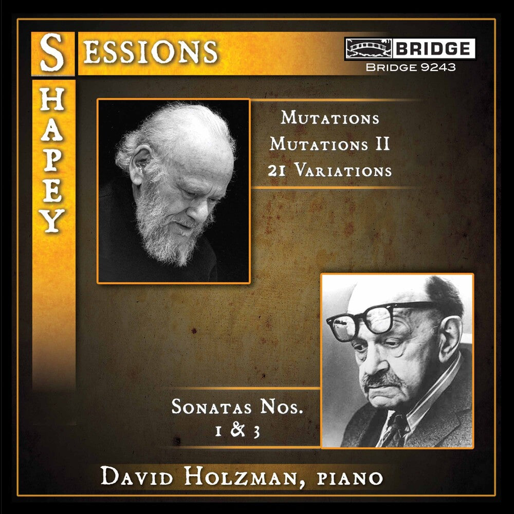 the album cover for David Holzman - Piano Music