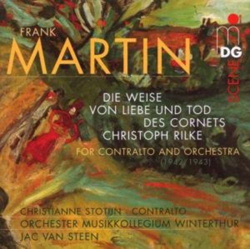 the album cover for Martin / Stotijn / Winterhur College / Van Steen - Die Weise Von Liebe Und Tod Des Cornets Christoph