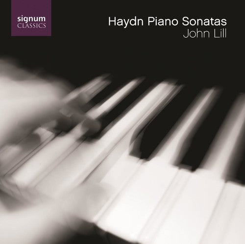 the album cover for John Lill - Piano Sonatas