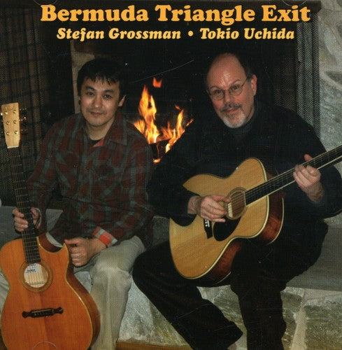 the album cover for Stefan Grossman - Bermuda Triangle Exit