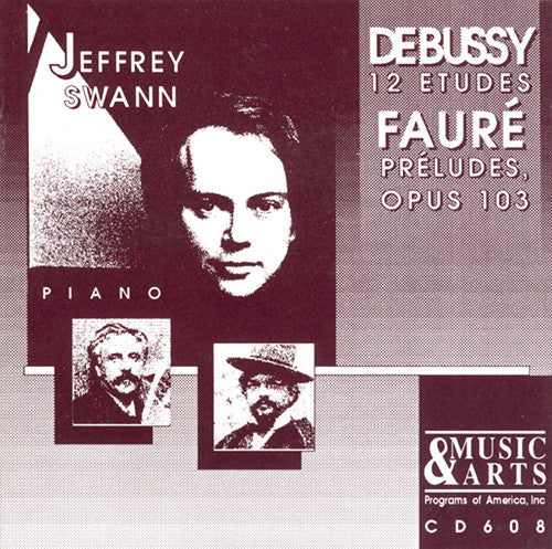 the album cover for Jeffrey Swann - French Impressionists Keyboard / Various