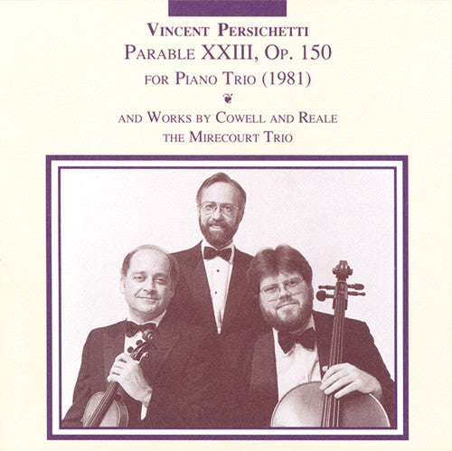the album cover for Mirecourt Trio, The - Trio America 1 / Various