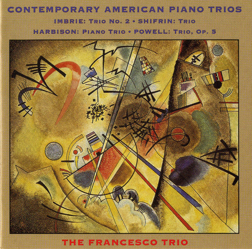 the album cover for Francesco - Contemporary American Piano Trios / Various