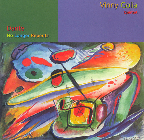 the album cover for Vinny Golia - Dante No Longer Repents