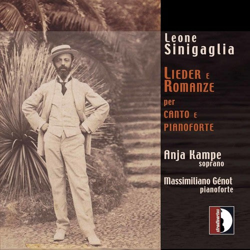 the album cover for Anja Kampe - Lieder & Romances