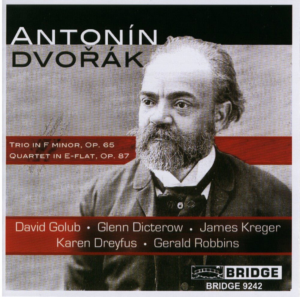 the album cover for Glenn Dicterow - Piano Trio in F minor